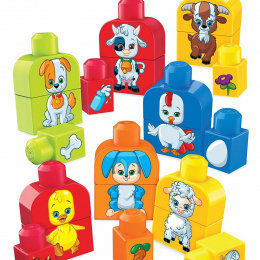 Fisher Price Mega Blocks - Build And Match Animals Set