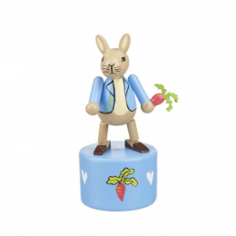 Peter Rabbit - Push Up Wooden Toy