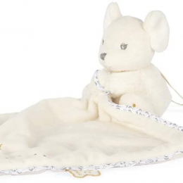 Kaloo Perle - Hug Mouse Cream Doudou Comforter