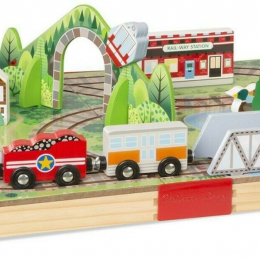 Melissa & Doug - Take-Along Railway