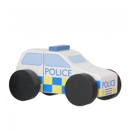 Police Car Wooden Toy