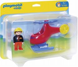 Playmobile1.2.3. - Fire Rescue Helicopter