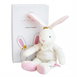 Doudou et Compagnie - Gift Boxed Lapin Fleur