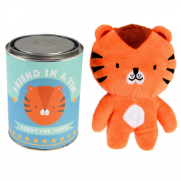 Terry the Tiger - A friend in a tin
