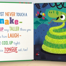 Never Touch the Zoo Crew Board Book