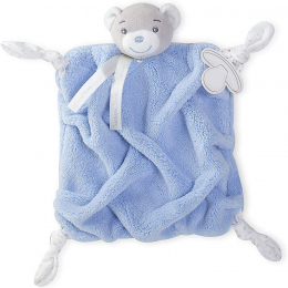 Kaloo Plume Doudou (Comfort Blanket) Bear - Blue