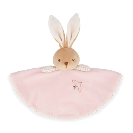 Kaloo Intemporel Pink Round Rabbit Doudou