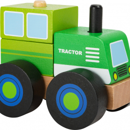 Wooden Toy - Construction Tractor