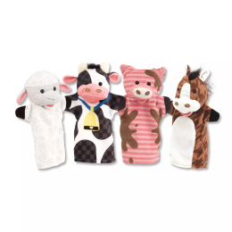 Farm Friends - Set of 4 Hand Puppets