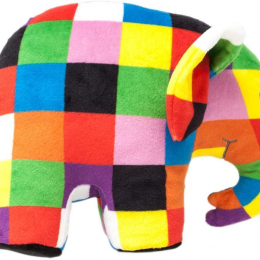 Elmer the Elephant - Large Size Cuddly Toy