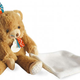 Bear Cuddly Toy and Cuddle Cloth
