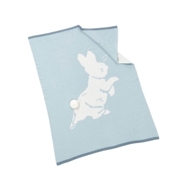 Peter Rabbit Signature Knitted Blanket with Soft Toy Gift Set