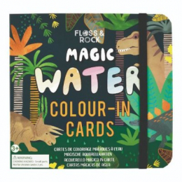 Magic Water Colour in Cards - Dinosaurs