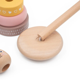 Wooden Stackable Bunny