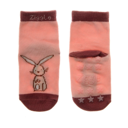 Pink Bunnies Leggings with Matching Socks - Age 6-12 months