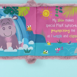 Pygmy Hippo Hand-Puppet Cloth Book