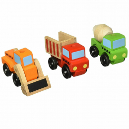 Stacking Construction Vehicle Set