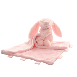 Pink Bunny Comfort Blanket