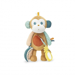 Kaloo Jungle - Sam the Monkey Plush Activity Toy