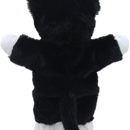 Eco Friendly Walking Puppet - Black and White Cat