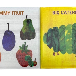 The Very Hungry Caterpillar Vinyl Bath Book
