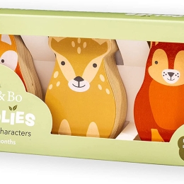 Woodlies Collectable Woodland Characters - Flyte, Roxy and Harry