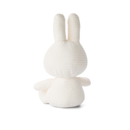 Corduroy Off White Miffy Soft Toy - 23cm