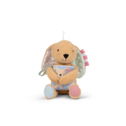 Sensory Snuggables Medium Rabbit with Cloth Book