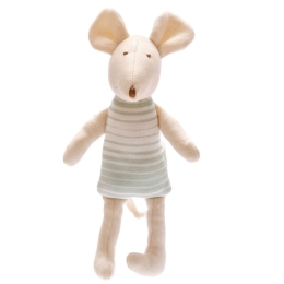 Organic Cotton Teal Stripe Mouse