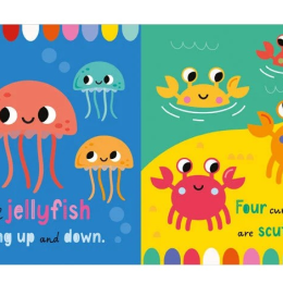 Splish Splash Little Shark - Bathtime Book by Little Stars