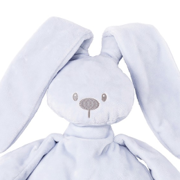 Lapidou - Pale Blue Rabbit Comforter