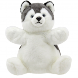 Husky - Cuddly Tumms Hand Puppet/Soft Toy
