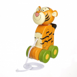 Tigger Wooden Pull Along Toy