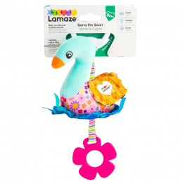 Lamaze - Sierra the Swan Clip and Go Toy