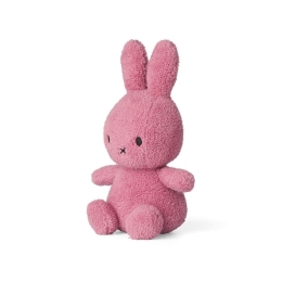 Raspberry Pink Miffy in Terry Fabric