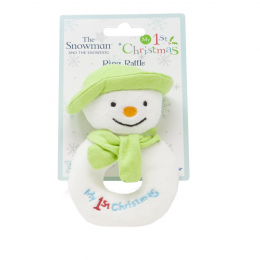 The Snowman - My First Christmas Ring Rattle