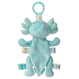 Taggies - Blue Axolotl Rattle and Pram Toy