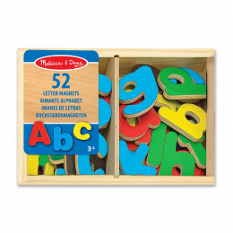 Wooden Alphabet Letter Magnets