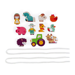 Stringable  Farm - Threading Bead Game