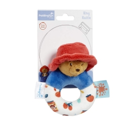 Paddington Bear Soft  Ring Rattle