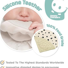 Cheeky Animals Comfort and Chew Teether Gift Set