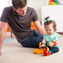 Lamaze Gardenbug Wrist Rattle and Foot Finder Set