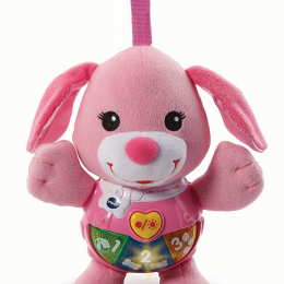 Vtech Little Singing Puppy in Pink - Muscial, Educational and Learning Toy