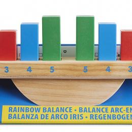 Rainbow Balance Toy - Discover the basics of balance