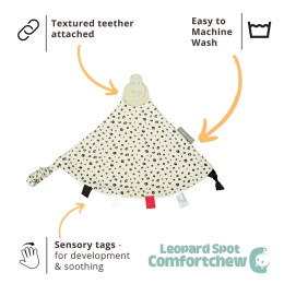Leopard Spot Comfort and Chew Teething Gift Box