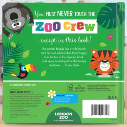 Never Touch the Zoo Crew Board Book