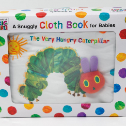 Very Hungry Caterpillar Soft Toy and Snuggly Cloth Book