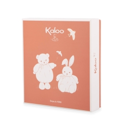 Kaloo Intemporel Pink Round Rabbit Doudou