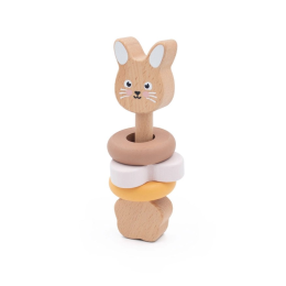 Baby Bunny Wooden Toy Gift Set
