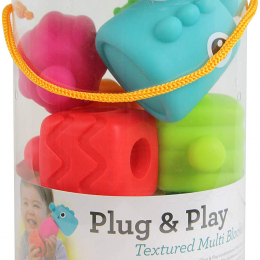 Infantino Sensory Plug & Play Textured Multi Block Set
